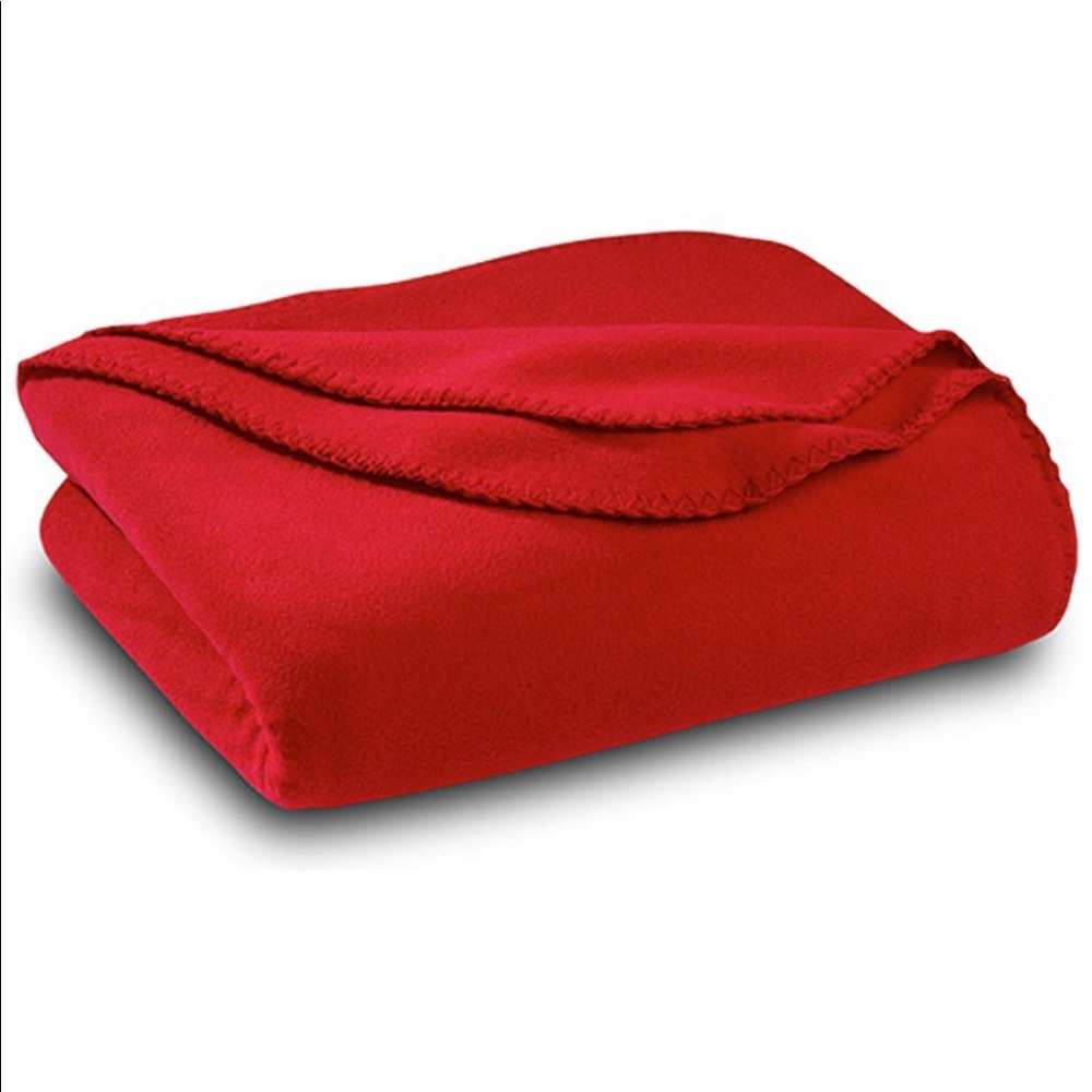 Red Fleece Blanket